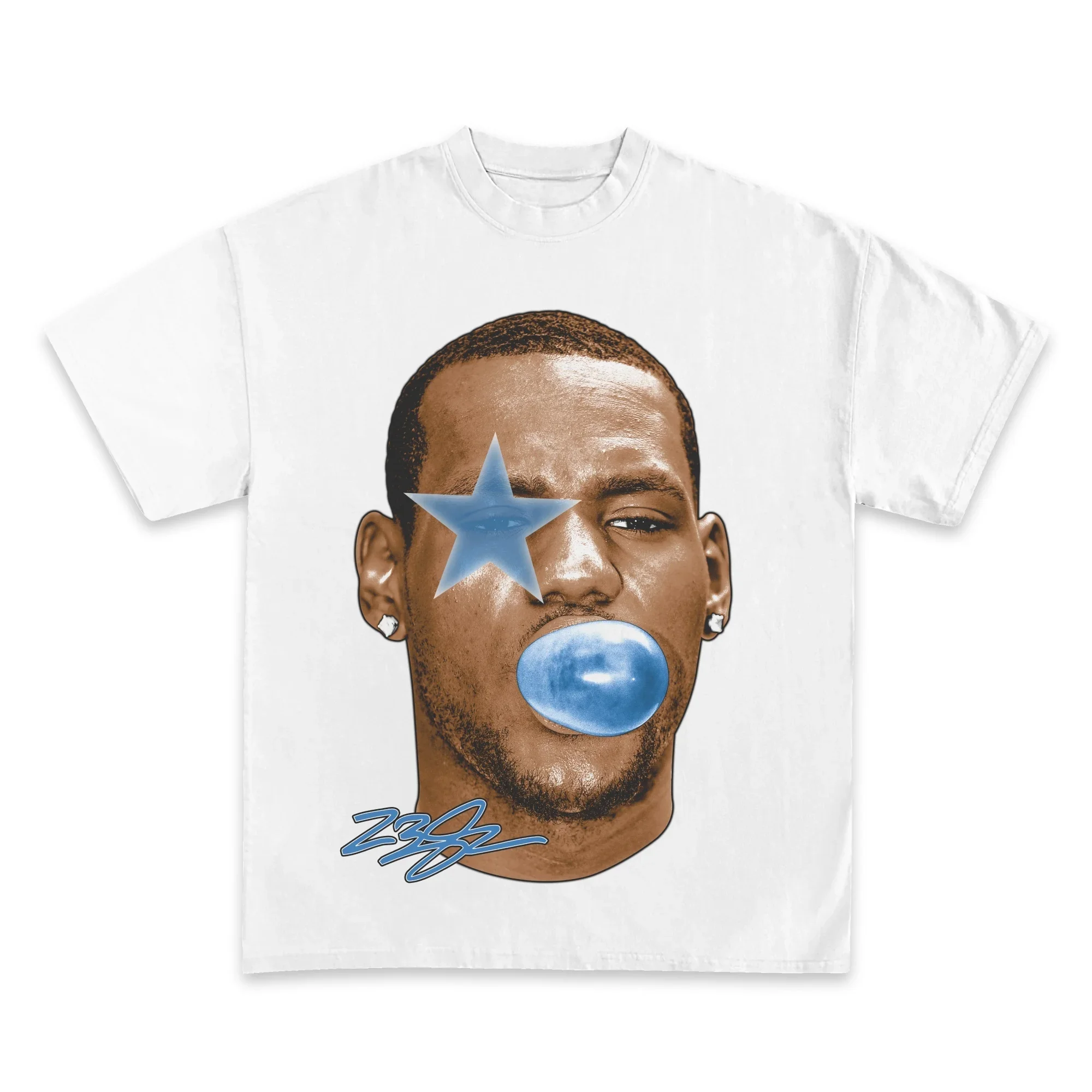 Streetwear Brand Tees - レブロン・ジェームスバスケットボールスター Tシャツ男性女性半袖コットン Tシャツアメリカンヴィンテージブランド Tシャツ夏トップスストリート