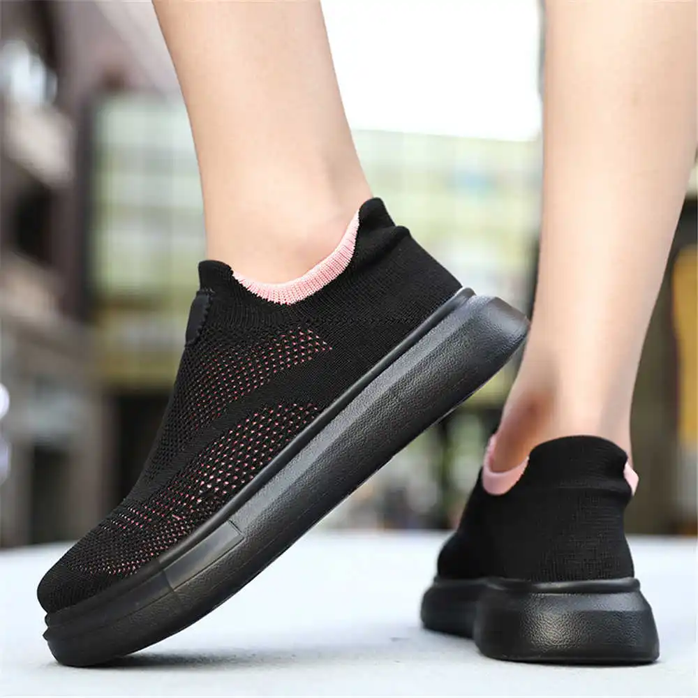女性用厚底ストッキングスニーカー,茶色の靴,スケートボード, - Streetwear Brands In Uk のレビューと価格